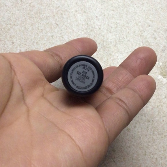 NEW NIB MAC Cosmetics LUSTRE LIPSTICK See Sheer Grapefruit pink - Picture 9 of 9